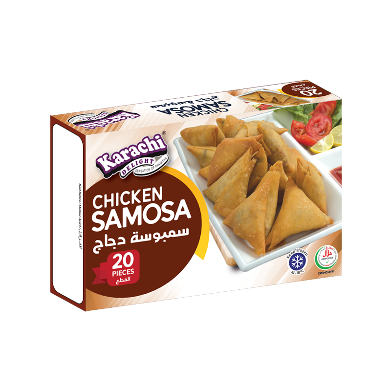 Frozen samosa Karachi delights